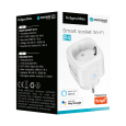 Gniazdo WiFi Kruger&Matz Connect P4 Białe Tuya