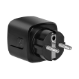 Gniazdo WiFi Kruger&Matz Connect P4 Czarne Tuya