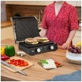 Grill elektryczny TEESA , panini grill , opiekacz, 3 pozycje , wyjmowane wkłady, 2000W
