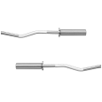 Gryf olimpijski łamany 50 mm z łożyskami, sztanga olimpijska łamana z łożyskami 120cm 9kg REBEL ACTIVE