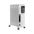 Grzejnik olejowy 2500W (11 zeberek) z wyświetlaczem LCD, sterowany pilotem