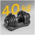 Hantel żeliwny regulowany automat 40 kg REBEL ACTIVE
