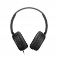JVC HAS-31 BE Przewodowe słuchawki nauszne z pilotem i mikrofonem czarne