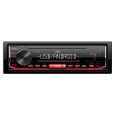 JVC KDX-162 Radio samochodowe USB RED