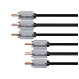 Kabel 3RCA-3RCA component 3.0m Kruger&Matz