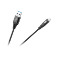 Kabel USB - Lightning REBEL 100 cm czarny