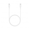 Kabel USB typu C - USB typu C 100 cm biały