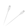 Kabel USB typu C - USB typu C 100 cm biały