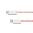 Kabel USB typu C - USB typu C 60 W 1 m różowy Kruger&Matz Basic