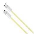 Kabel USB typu C - USB typu C 60 W 1 m żółty Kruger&Matz Basic