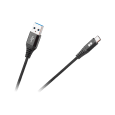 Kabel USB - USB typu C REBEL 100 cm czarny