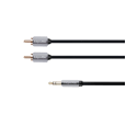 Kabel wtyk jack 3.5 - 2RCA stereo 1.8m Kruger&Matz