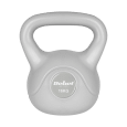 Kettlebell bitumiczny 16 kg szary REBEL ACTIVE