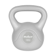 Kettlebell bitumiczny 18 kg szary REBEL ACTIVE