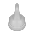 Kettlebell bitumiczny 4 kg szary REBEL ACTIVE