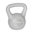 Kettlebell bitumiczny 4 kg szary REBEL ACTIVE
