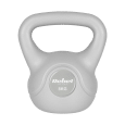 Kettlebell bitumiczny 8 kg szary REBEL ACTIVE