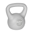 Kettlebell bitumiczny 8 kg szary REBEL ACTIVE