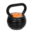Kettlebell żeliwny automatyczny regulowany 9 kg, REBEL ACTIVE