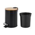 Kosz na śmieci łazienkowy 3l (czarny)