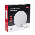 Lampa LED z sensorem ruchu MCE291 GR szara