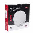 Lampa LED z sensorem ruchu MCE291 W biała