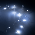 Lampki świateczne - 20mini LED- zimne białe