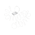 Lampki świateczne - 50 mini led- ciepłe białe