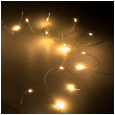 Lampki świateczne - 50 mini led- ciepłe białe