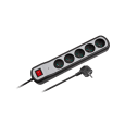 Listwa zasilająca Rebel 5 gniazd z przełącznikiem (5m, 3x1,5mm)