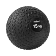 Mała piłka lekarska do ćwiczeń rehabilitacyjna Slam Ball 23cm 15kg, REBEL ACTIVE