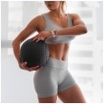 Mała piłka lekarska do ćwiczeń rehabilitacyjna Slam Ball 23cm 15kg, REBEL ACTIVE