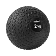 Mała piłka lekarska do ćwiczeń rehabilitacyjna Slam Ball 23cm 2kg, REBEL ACTIVE