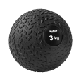 Mała piłka lekarska do ćwiczeń rehabilitacyjna Slam Ball 23cm 3kg, REBEL ACTIVE