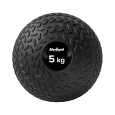 Mała piłka lekarska do ćwiczeń rehabilitacyjna Slam Ball 23cm 5kg, REBEL ACTIVE