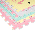 Mata edukacyjna dla dzieci, puzzle 120 x 120 cm, misie