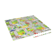 Mata edukacyjna dla dzieci, puzzle 120 x 120 cm, samochody