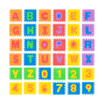 Mata edukacyjna dla dzieci, puzzle 180 x 180 cm, alfabet