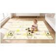 Mata edukacyjna dla niemowląt 200 x 180 cm, misie