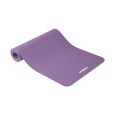 Mata gimnastyczna do ćwiczeń joga, pilates, fitness, 183x61cm, grubość 1cm, materiał NBR, fioletowa, REBEL ACTIVE