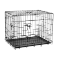 Metalowa klatka dla psa, kojec, rozmiar L 76x53x59 cm , REBEL ANIMALS