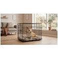Metalowa klatka dla psa, kojec, rozmiar M 61x46x51 cm , REBEL ANIMALS
