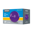Mini piłka gimnastyczna do pilates rehabilitacyjna 25cm, kolor fioletowy, REBEL ACTIVE