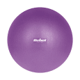 Mini piłka gimnastyczna do pilates rehabilitacyjna 25cm, kolor fioletowy, REBEL ACTIVE