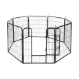 Modułowy kojec dla psa, stalowa zagroda, rozmiar XL, 8 paneli 80x100 cm , REBEL ANIMALS