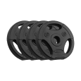 Obciążenie bitumiczne zestaw 4x1.25kg, otwór 31mm, talerz z uchwytami, REBEL ACTIVE