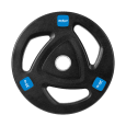 Obciążenie żeliwne olimpijskie gumowane 20kg, otwór 51mm , REBEL ACTIVE