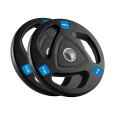 Obciążenie żeliwne olimpijskie gumowane zestaw 2x15kg, otwór 51mm , REBEL ACTIVE