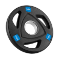 Obciążenie żeliwne olimpijskie gumowane zestaw 30kg ( 8x1.25kg + 4x2.5kg + 2x5kg ), otwór 51mm , REBEL ACTIVE