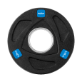 Obciążenie żeliwne olimpijskie gumowane zestaw 4x1.25kg, otwór 51mm , REBEL ACTIVE